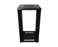 Extralink Szafa rack 27U 600x600 czarna stojąca EX.14749 - 598517 - zdjęcie 6
